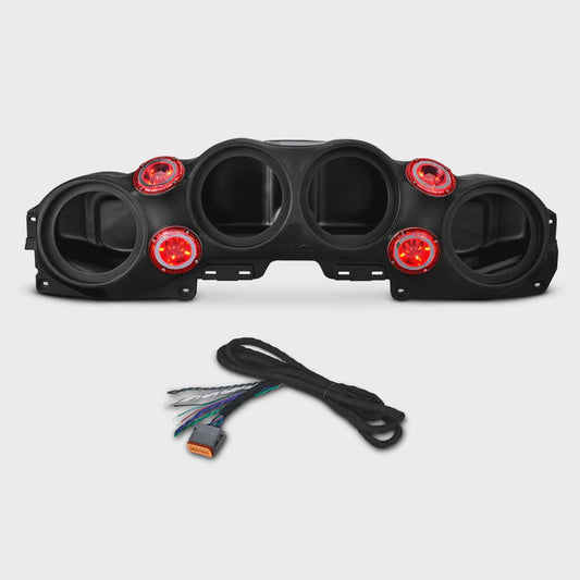 Jeep JL/JLU,JT Overhead Bar System Fits 4 X 8" Speakers (Not Included) and 4 X Tweeters PRO-TW4L and Harness Included