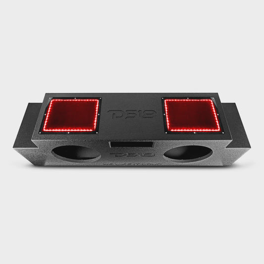 JKU/JLU Down Fire Subwoofer Enclosure 2 x 12"