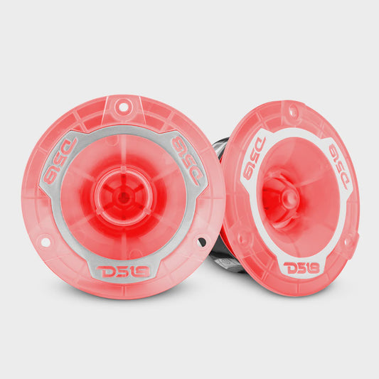 3.8" Super Bullet Tweeter 120 Watts 1" Aluminum 4-Ohm Vc with RGB LED Lights