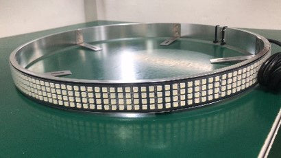 Quad Row High Intensity RGBW Wheel Lights