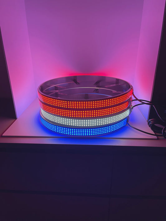 4 Row RGBW High Intensity Wheel Lights